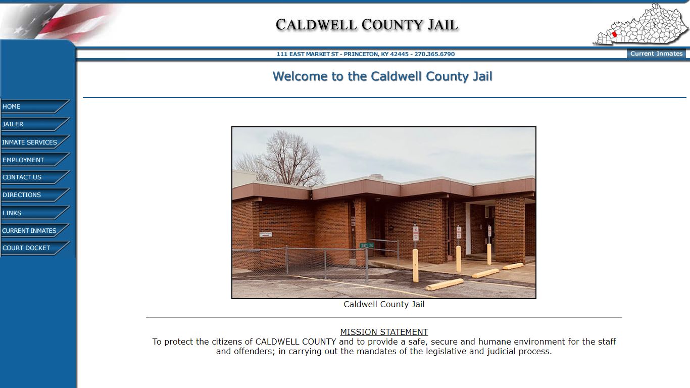 Welcome to the Caldwell County Jail